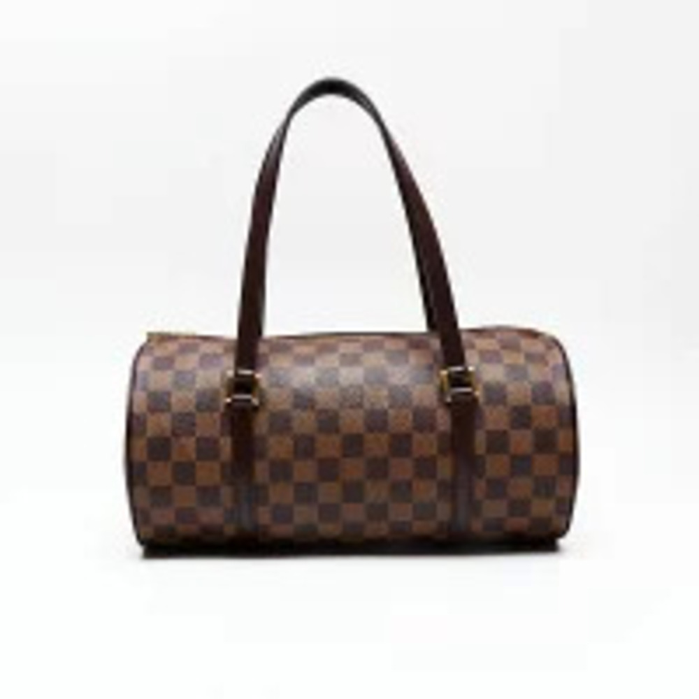 Louis Vuitton Clutch Brown Handbag Damier Papillon